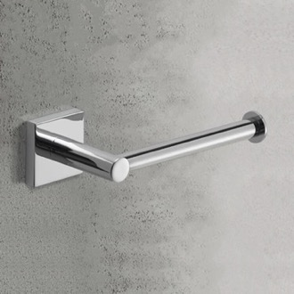 Toilet Paper Holder Modern Chrome Toilet Paper Holder Gedy FJ24-13